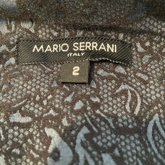Mario Serrani Paisley Blazer - Size 2 - Picture 8 of 8